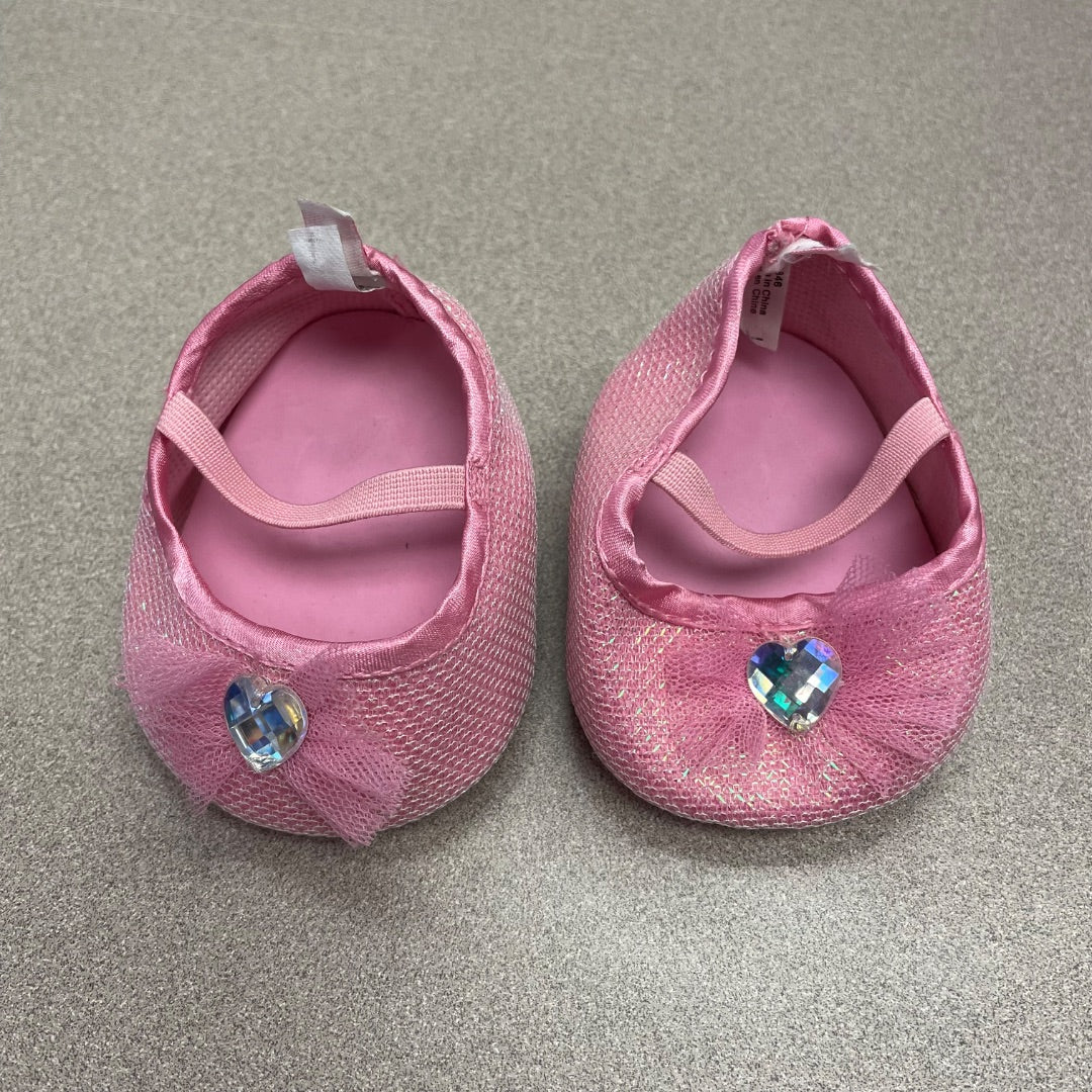 Pink Build A Bear Shoes, One Size