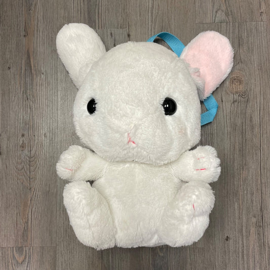 White  Bunny Back pack, Pre-owned