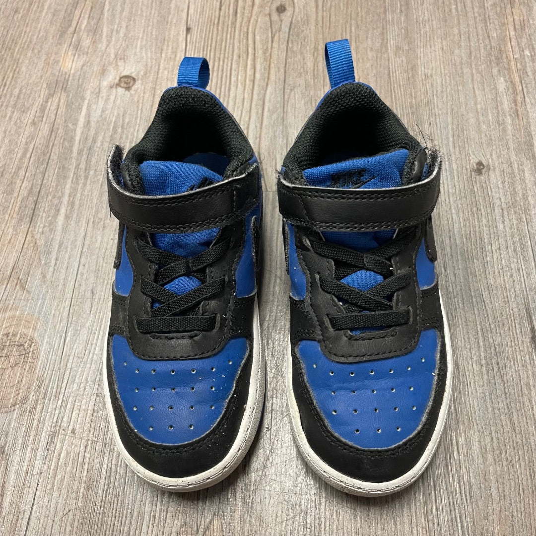 Blue Nike Velcro Sneaker, 9T