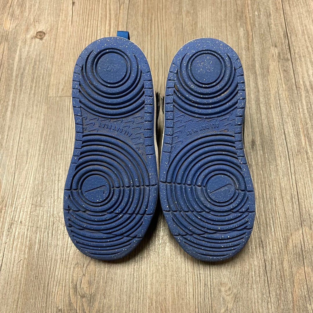 Blue Nike Velcro Sneaker, 9T