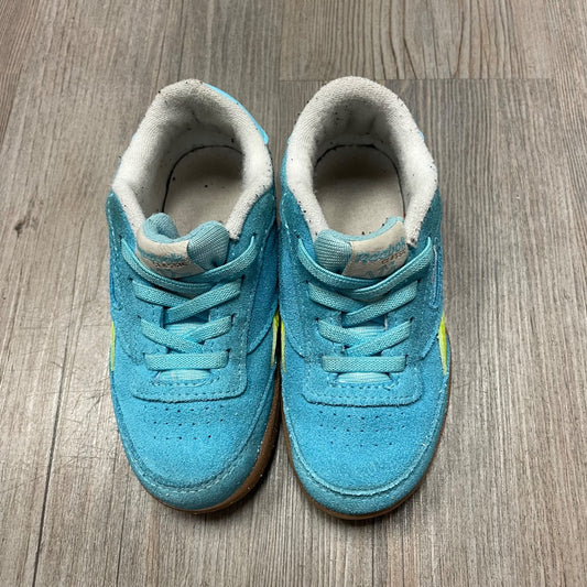 Blue Reebok Suede Sneaker, 9T