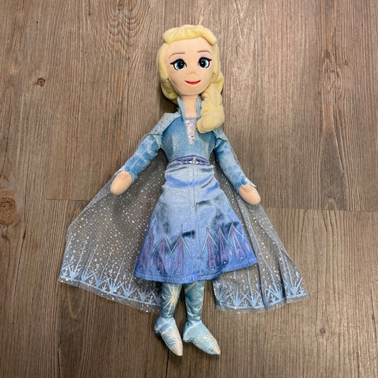 Blue  Soft Princess Elsa Doll, 16 Inch