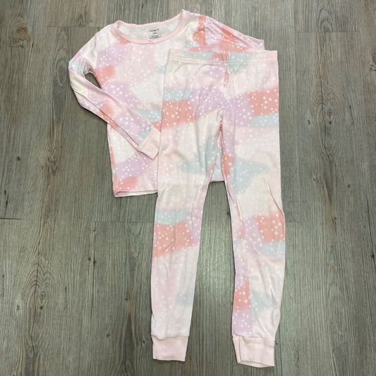 Tiedye Pink Carters 2pc PJ Set, 7Y