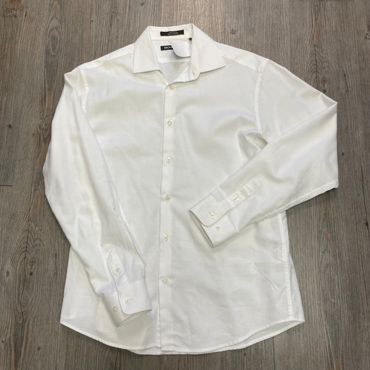White Michael Kors LS Dress Shirt, 16Y