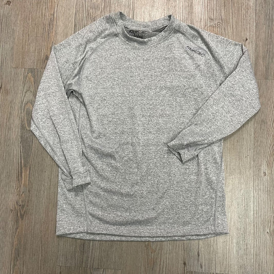 Grey RBK LS Base Layer Top, 8Y