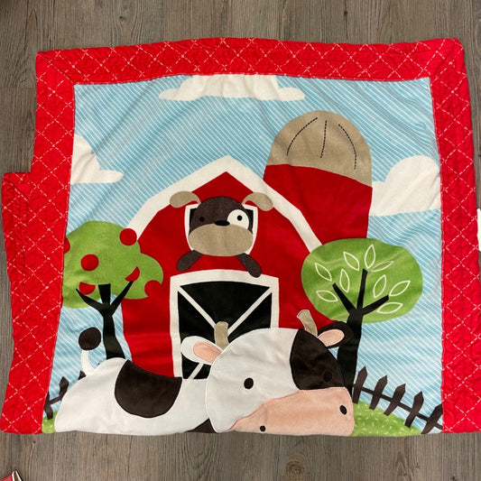 Multi Colour Little Miracles Baby Blanket/ Playmat, Pre-owned