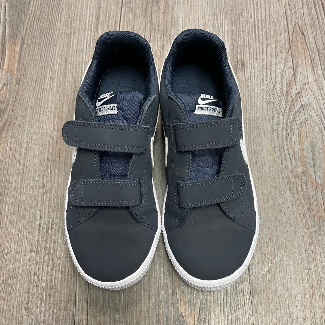 Navy Nike Velcro Shoes, 1Y