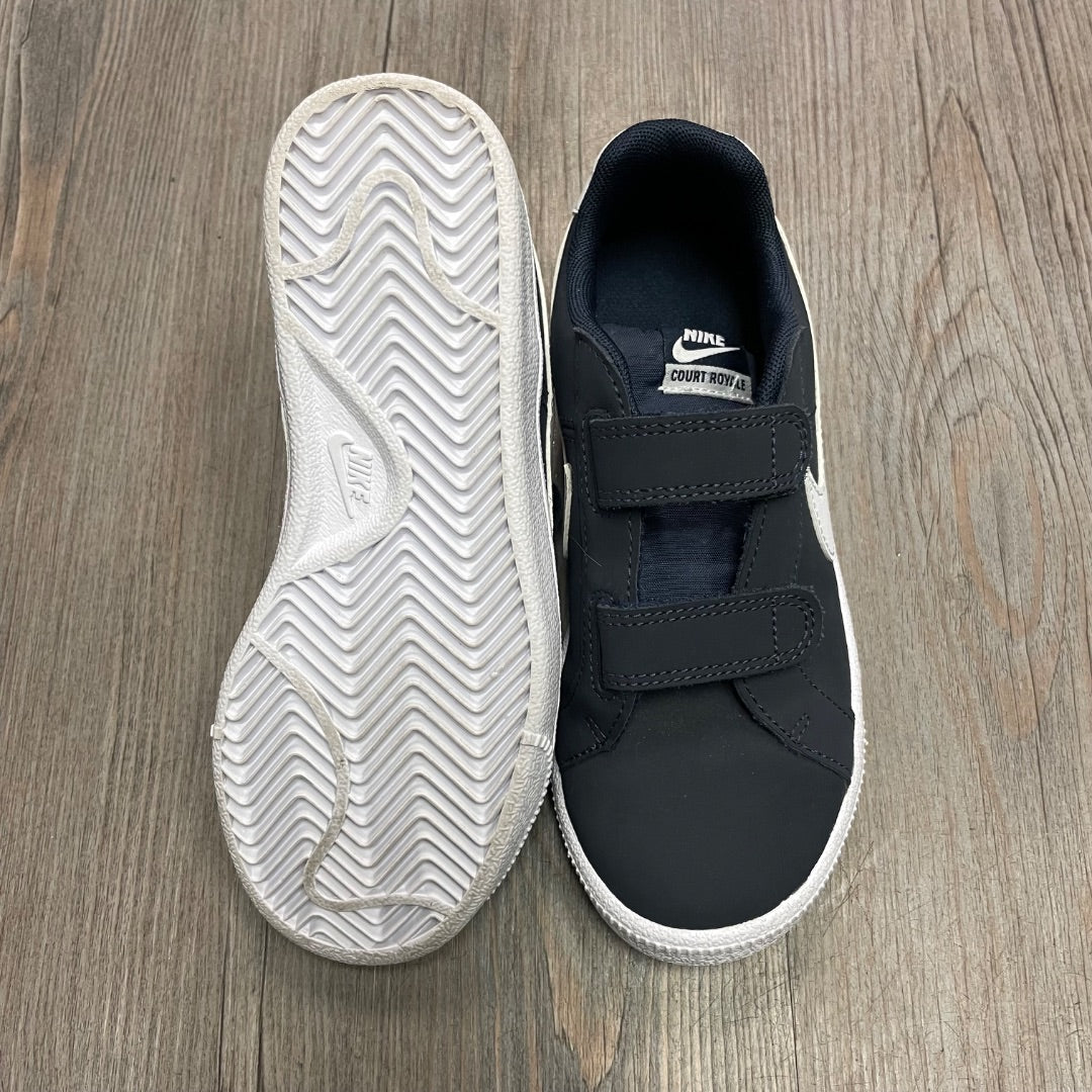 Navy Nike Velcro Shoes, 1Y