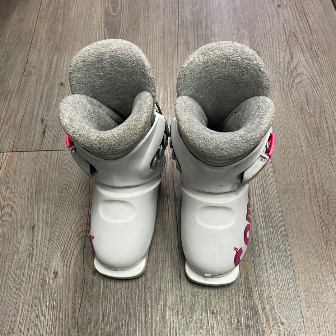 White Rossignol 205MM Ski Boots, 16.5