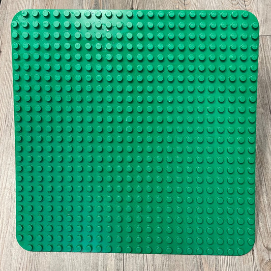 Green  Lego Duplo Base PlateBase Plate, 15x15"