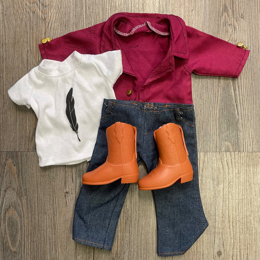 Multi Colour Our Generation Doll Clothing Set, 18 inch Doll