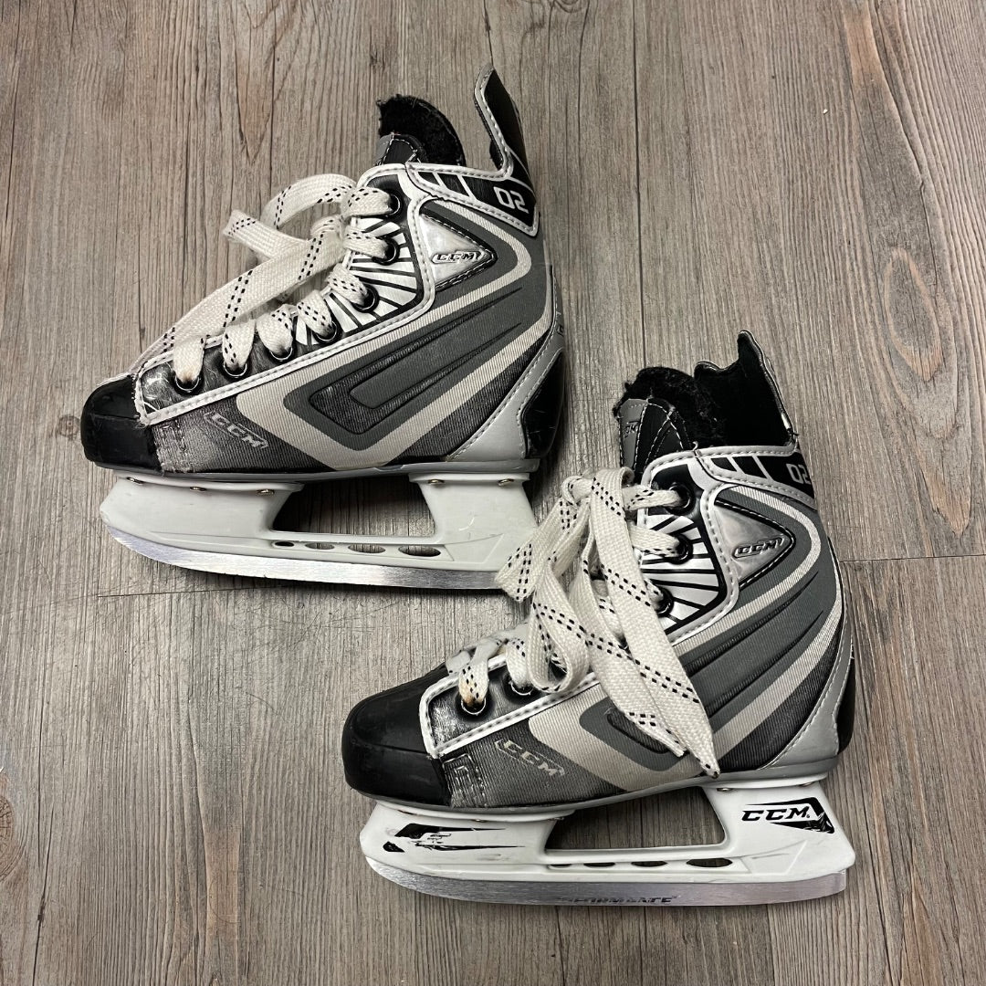 Grey CCM Hockey Skates, 12Y