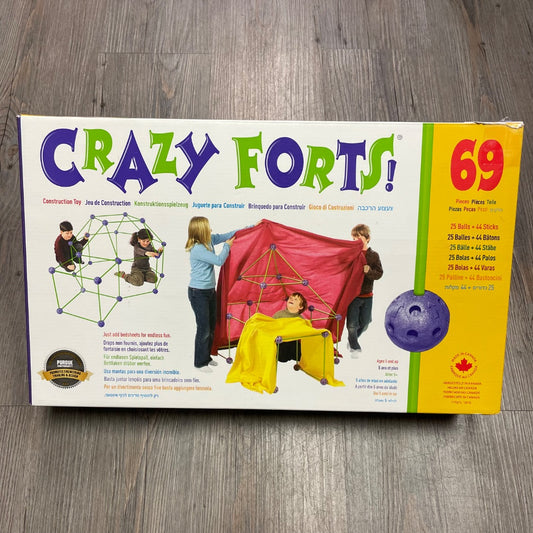 Lime Purple  Crazy Forts!, Missing 1 Stick