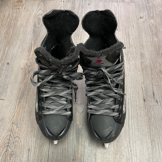 Black NHLPA Hockey Skates, 4Y