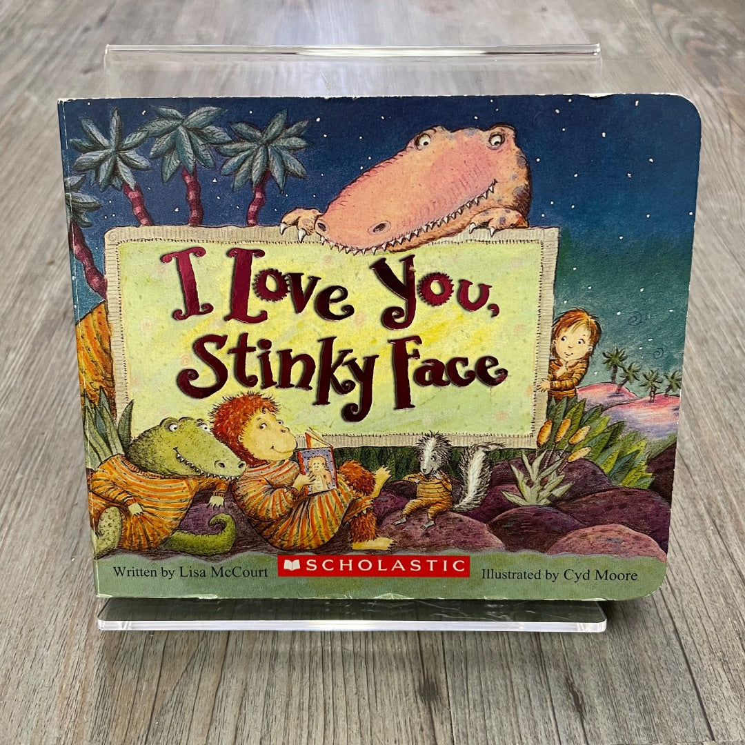 Multi Colour  I Love You Stinky Face, Boardbook