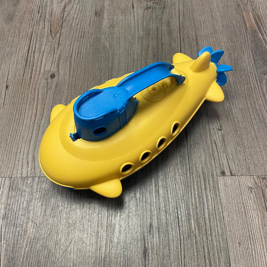 Yellow Green Toys Submarine, Pre-owned