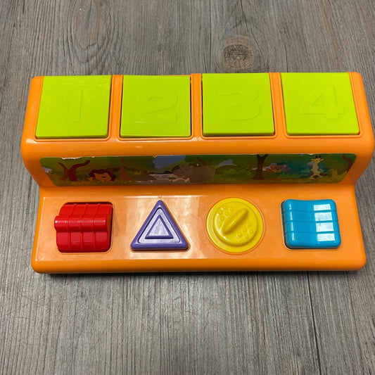 Multi Colour  Pop Up Animal Activity, 9M+