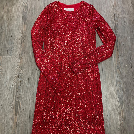 Red H&M Sequin, 14Y