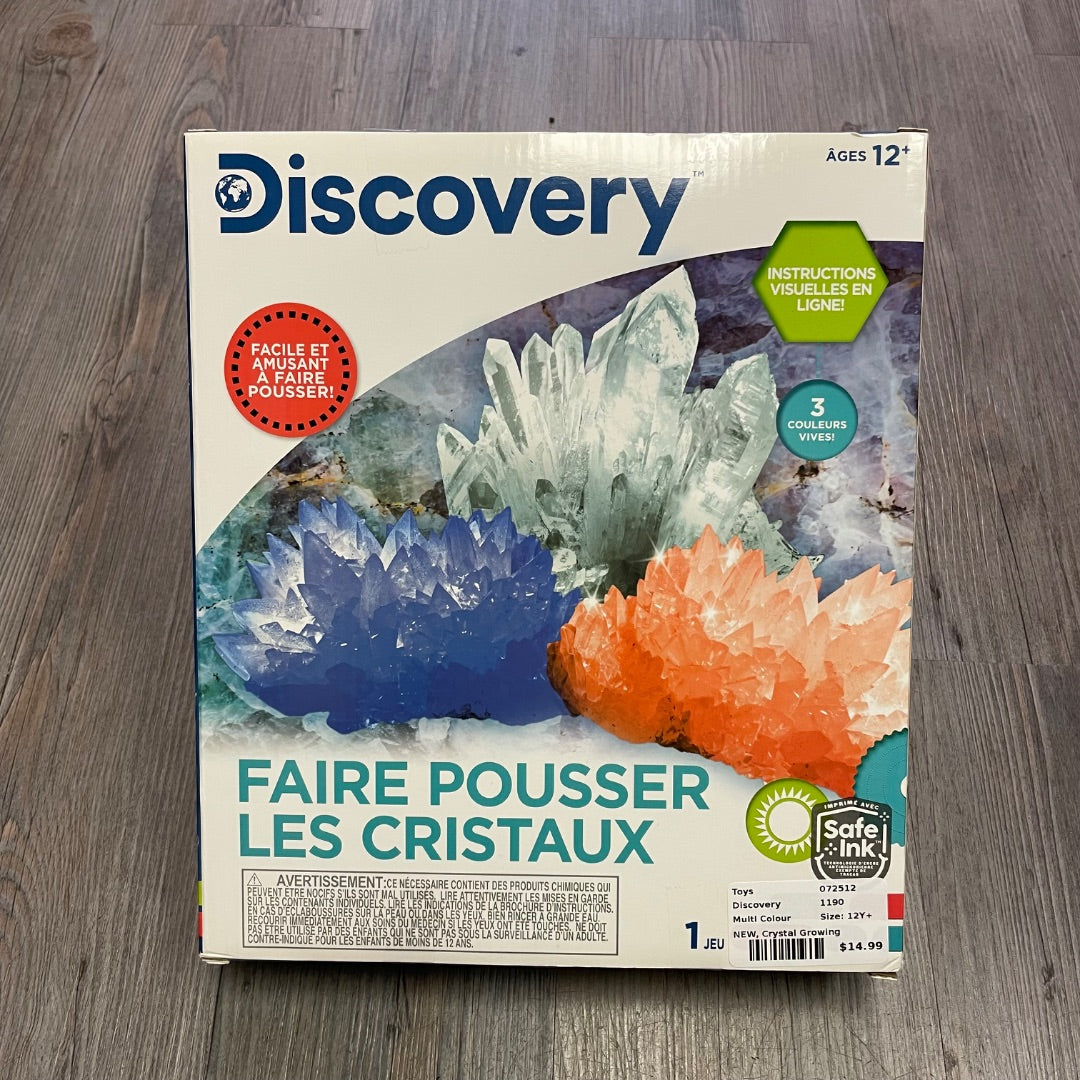 Multi Colour Discovery NEW, Crystal Growing, 12Y+