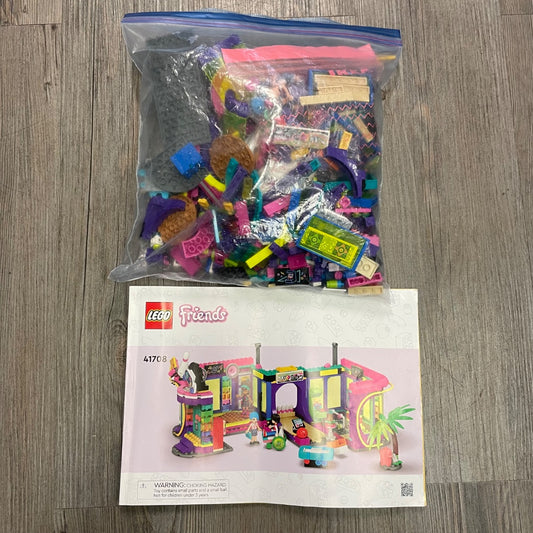Multi Colour Lego Friends Roller Disco Arcade 41708, Pre-owned