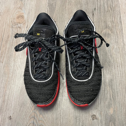 Black Nike Lebron 20 Lace Up Shoes, 3.5Y