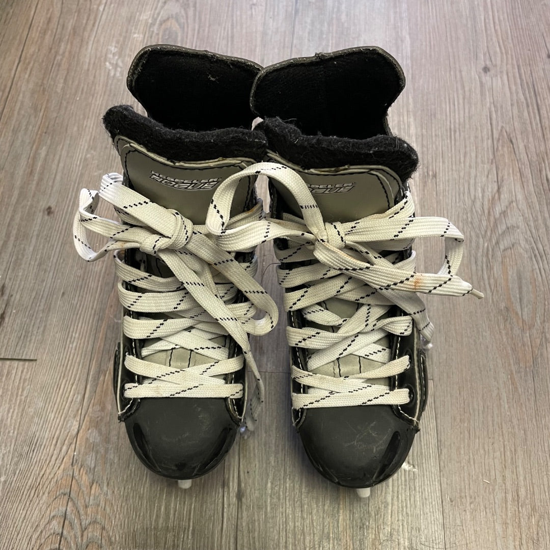 Black Hespeler Hockey Skates, 10T