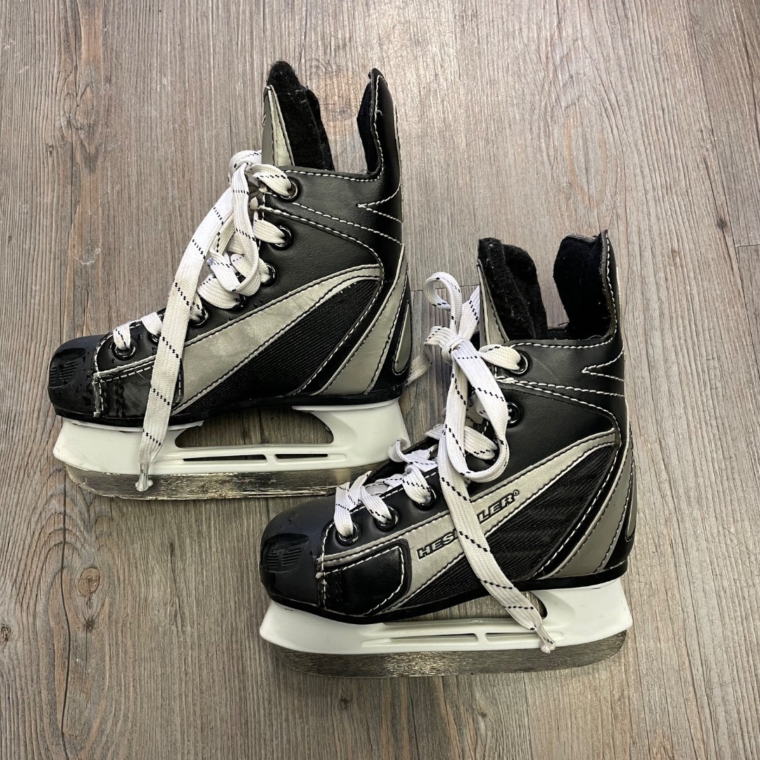 Black Hespeler Hockey Skates, 10T