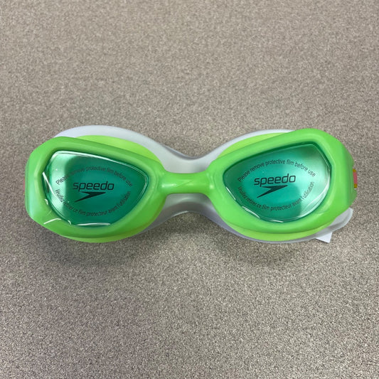 Lime Speedo Swimming Goggles, 6Y
