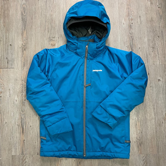 Blue Patagonia H2No Winter Jacket, 10Y