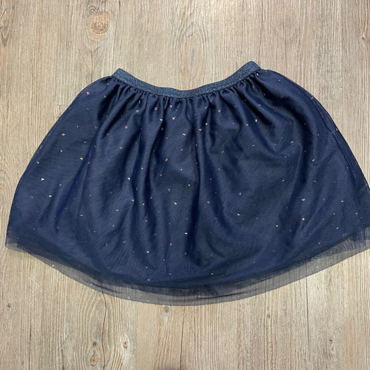 Navy H&M Glitter Tulle Skirt, 4-6Y