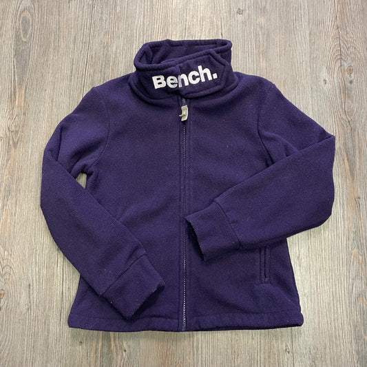 Purple Bench Fleece Zip Jacket, 7-8Y