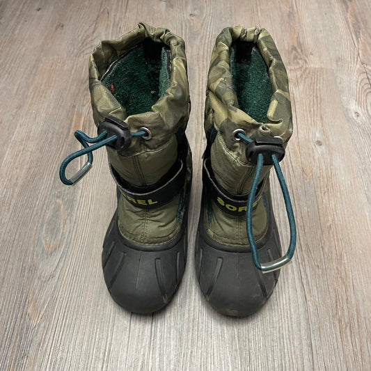 Camo Sorel Winter Boots, 9T