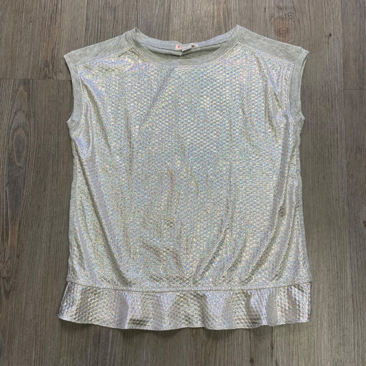 Iridescent Grey Crewcuts SSL Top 8Y