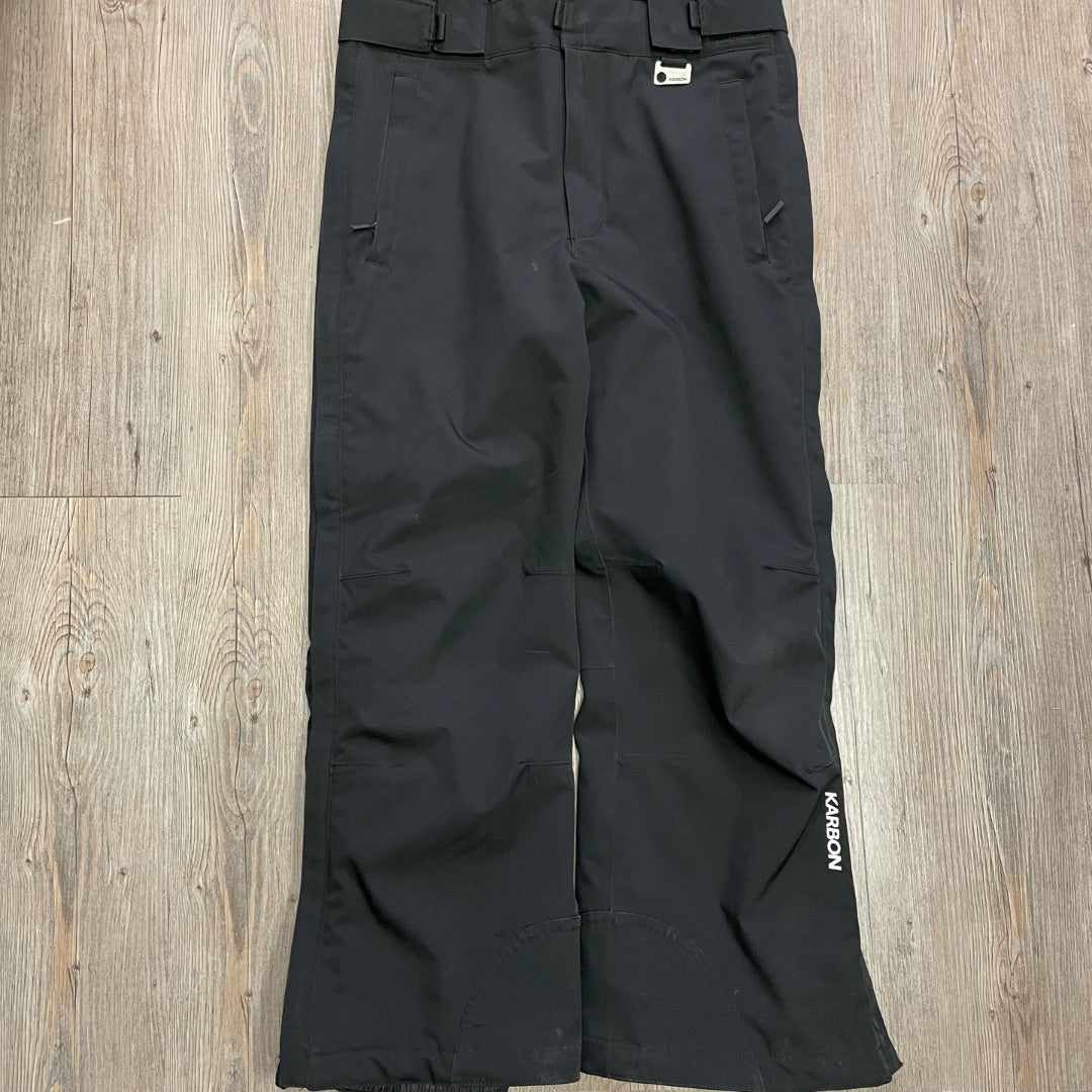 Black Karbon Snow Pants, 10Y