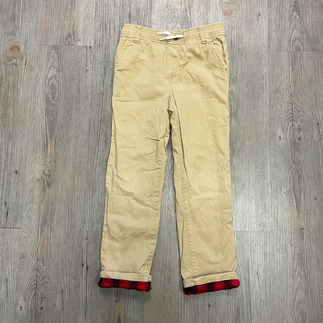 Tan Old Navy Lined Pants, 5Y