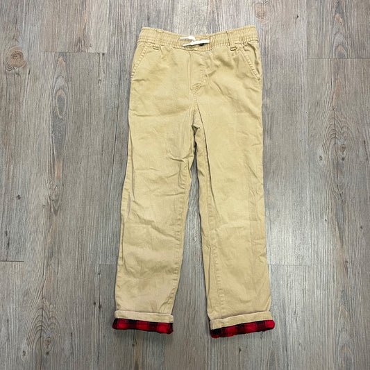 Tan Old Navy Lined Pants, 5Y