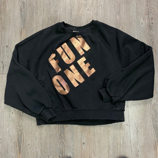 Black Zara Sweatshirt LS, 13-14Y