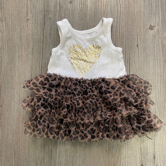 Leopard Childrens Place Baby Dress, 0-3M