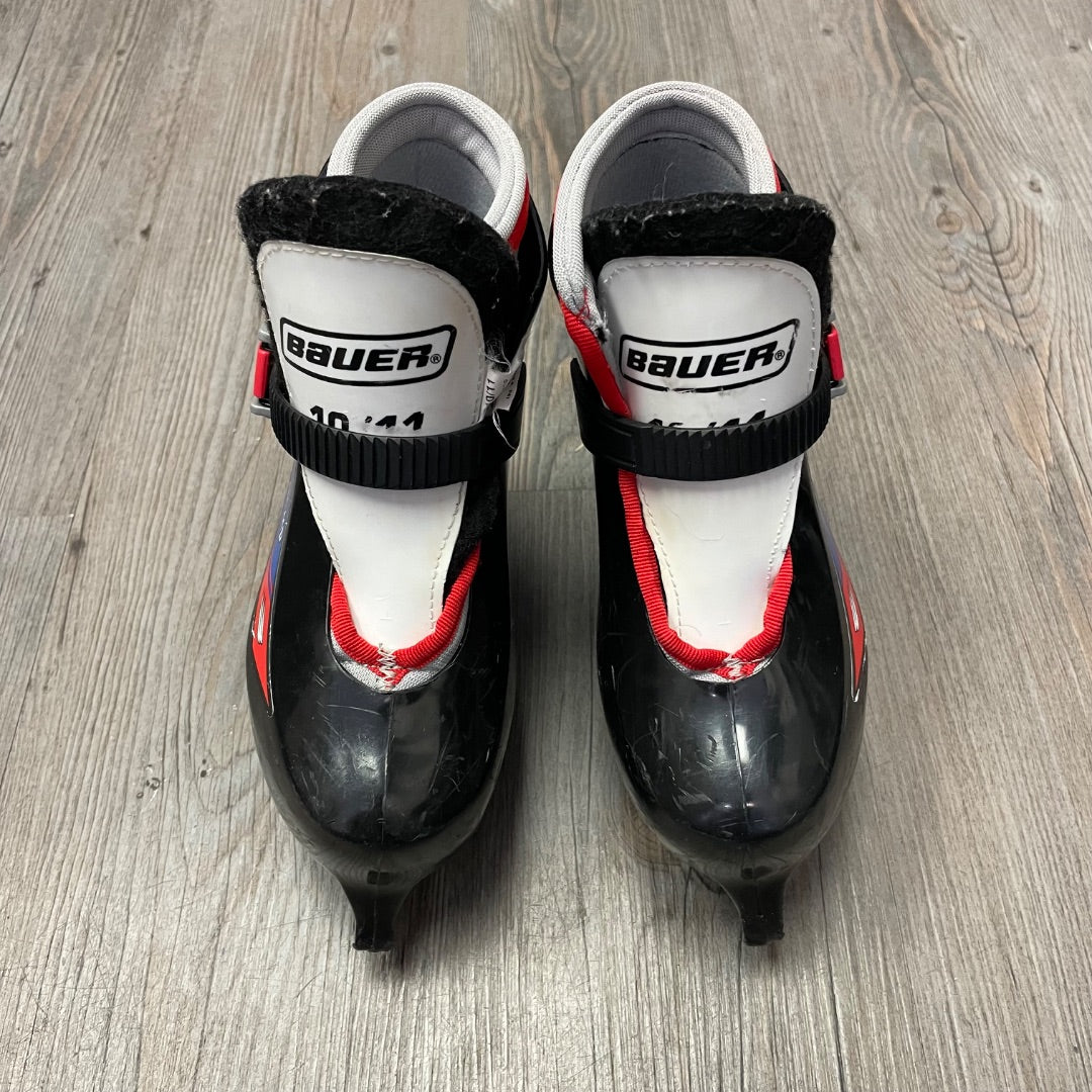 Black Bauer Lil Champ Hockey Skates, 10-11Y