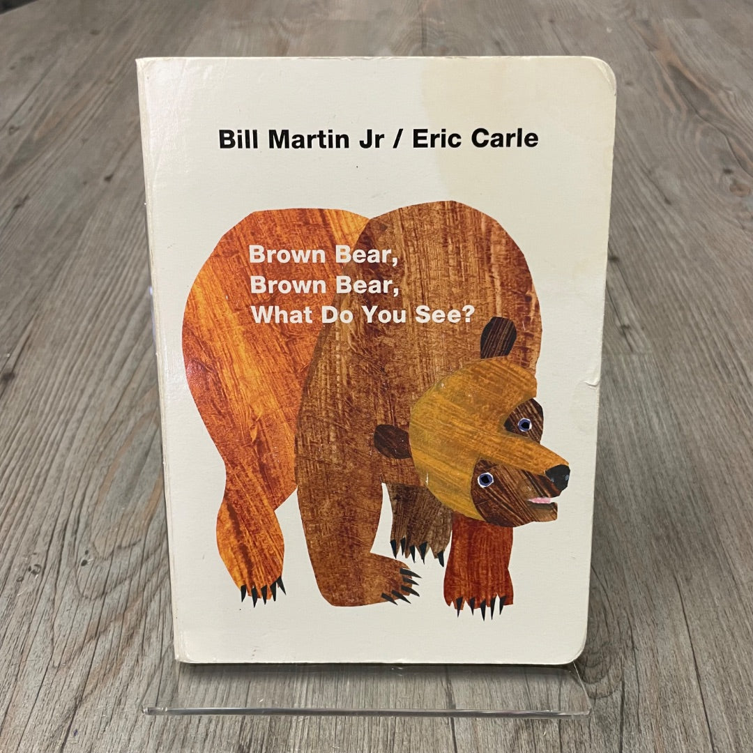 Multi Colour  Brown Bear, BrownBear, What Do You See?, Boardbook