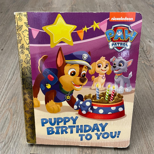 Multi Colour  Puppy Birthday To You!, Boardbook