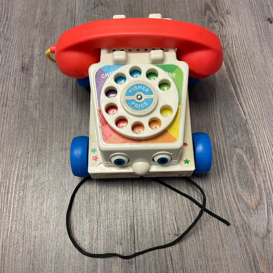 Multi Colour Fisher Price Chatter Phone, 12M