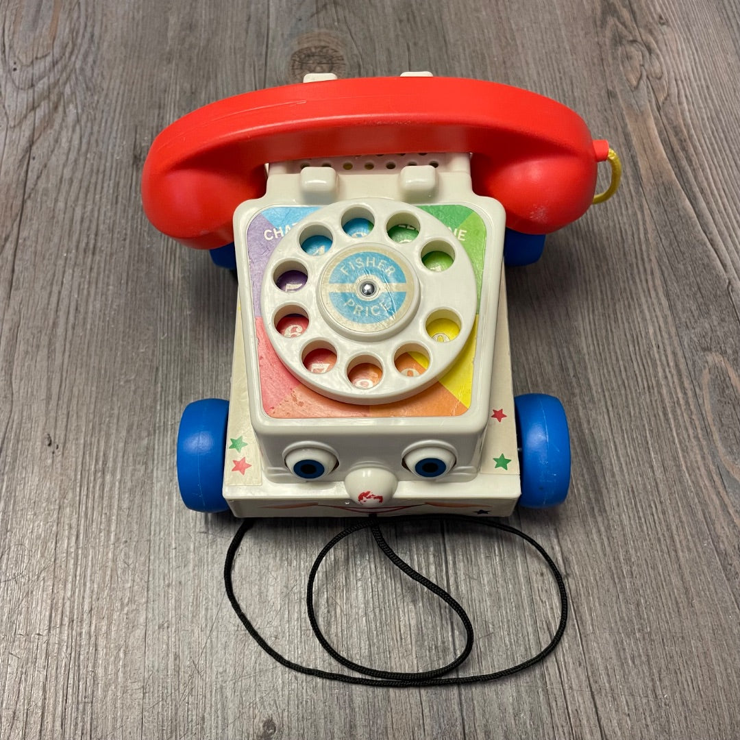 Multi Colour Fisher Price Chatter Phone, 12M