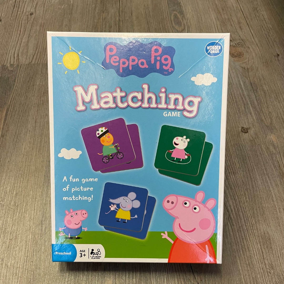 Multi Colour  Peppa Pig Matching Game, Pre-owned