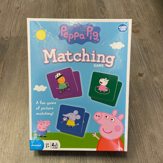 Multi Colour  Peppa Pig Matching Game, Pre-owned