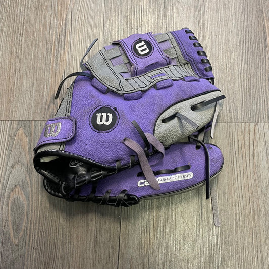 Purple Wilson Baseball Glove, 11.5 Inch