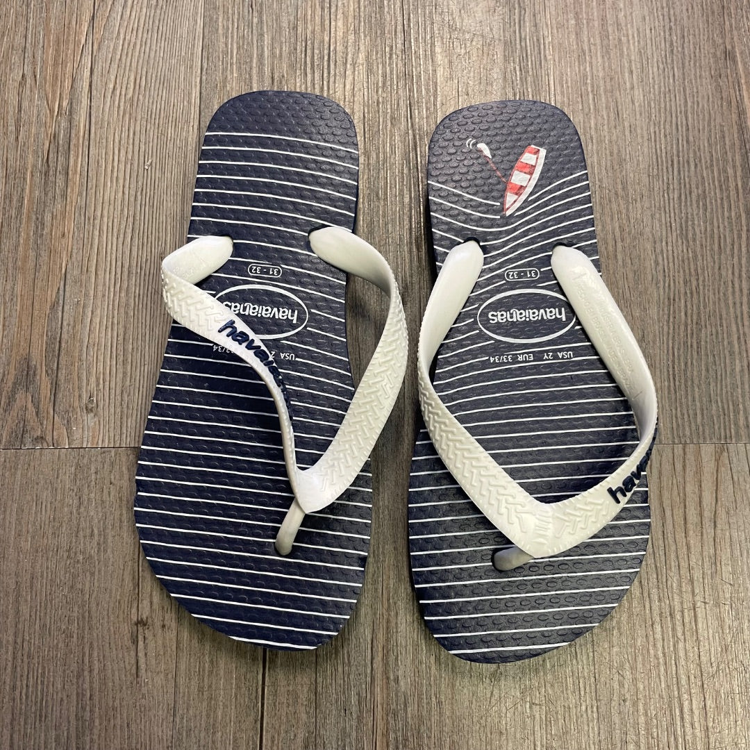 Navy Havaianas Flip Flop, 2Y