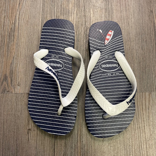 Navy Havaianas Flip Flop, 2Y