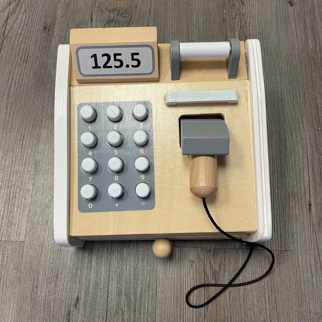 Wooden Coco Village Cash Resister, 3Y