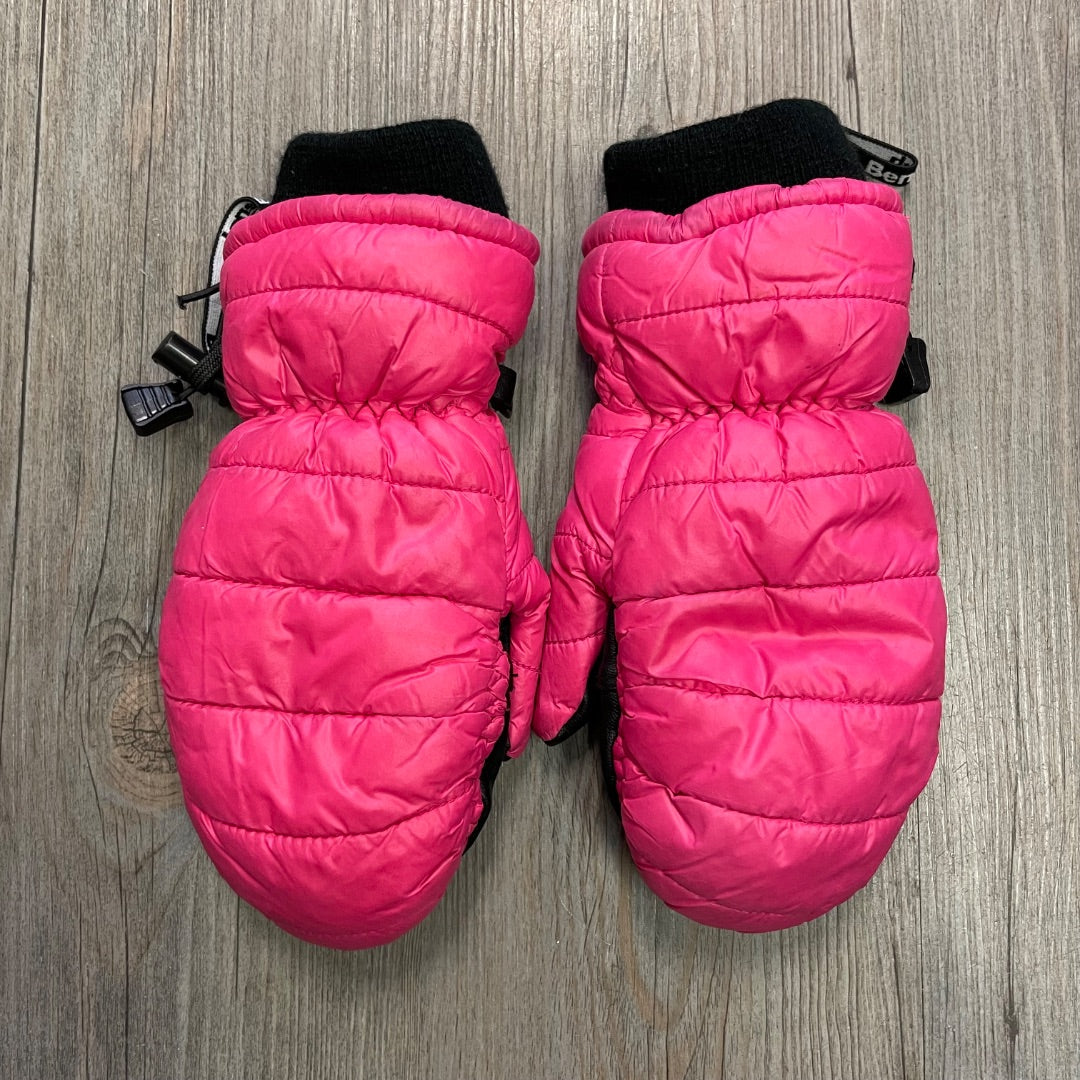 Pink Bench Winter Mitts, 10Y+